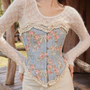 Lacemade Miss Flora Quilted Corset